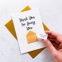 Personalised Thanks For Being You Card, thumbnail 2 of 6