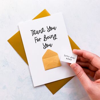 Personalised Thanks For Being You Card, 2 of 6