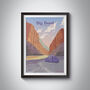 Big Bend National Park Travel Poster Art Print, thumbnail 1 of 8