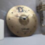Real Cymbal Clock 13' Inch, thumbnail 5 of 5