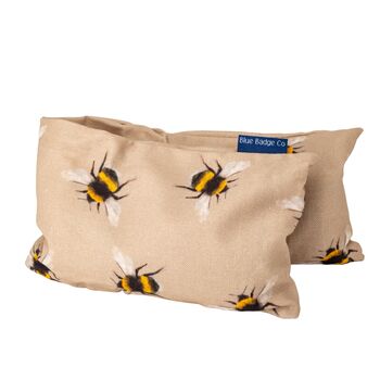 Lavender Wheat Warmer, Heated Wheat Bag In Bees, 5 of 8