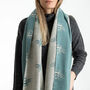 Cashmere Bee Winter Scarf, thumbnail 4 of 7