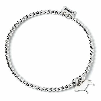 Personalised Staffy Sterling Silver Bracelet, 2 of 6