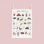The A To Z Of The Farm Print, thumbnail 2 of 6
