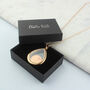 Dates 1971 To 1983 Halfpenny Teardrop Locket Necklace, thumbnail 7 of 8