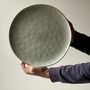 Flax Stoneware Serving Plate, thumbnail 1 of 3