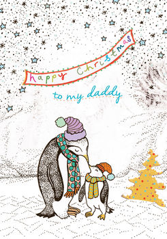 'To My Daddy' Christmas Card, 3 of 3