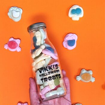 Personalised Little Monster Sweets Bottle, 4 of 5
