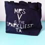 Personalised Super Sparkly Teacher Bag, thumbnail 5 of 12