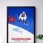 Kitzbuhel Downhill Ski Race Poster, thumbnail 2 of 7