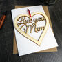 Love You Mum Keepsake And Mothers Day Card, thumbnail 11 of 12