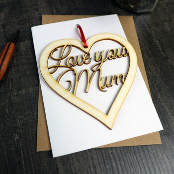 Love You Mum Keepsake And Mothers Day Card, 11 of 12