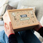 Personalised Safari Animals Keepsake Box With Sliding Lid, thumbnail 4 of 5