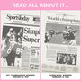 Denver Broncos Personalised Gift Newspaper Book, thumbnail 6 of 10