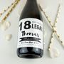 Personalised 18th Birthday Champagne/Prosecco Label, thumbnail 3 of 8