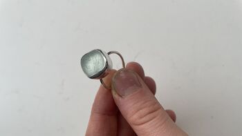 Statement Sea Glass Ring, 4 of 12