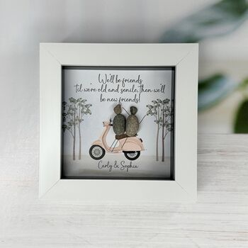 Personalised Funny Friend Pebble Picture, 2 of 2