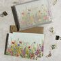 Wildflower Meadow Landscape Garden Notecards, thumbnail 8 of 9