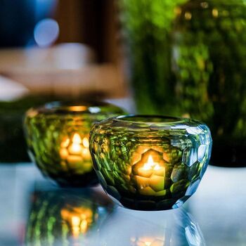 Emerald Candleholder Olive, 5 of 7