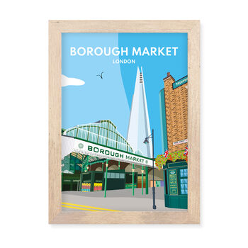 Borough Market London Framed Print, 4 of 6