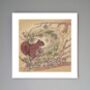 'Burying Acorns' Print, thumbnail 1 of 3