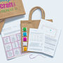 Stitch Your Own Jute Bag Kit, thumbnail 2 of 6