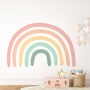 Large Fabric Rainbow Wall Sticker, thumbnail 2 of 2