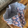 Tote Bag, Beach Bag, Block Print Indian Handbag, Holiday Bag, thumbnail 4 of 11