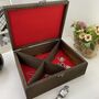 Personalised Large Wooden Jewellery Box, thumbnail 6 of 11