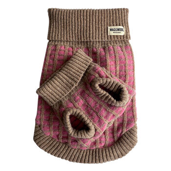 The Paddy Lambswool Scarf And Dog Jumper, 7 of 12