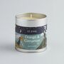 Orange And Cinnamon Christmas Scented Tin Candle, thumbnail 3 of 5