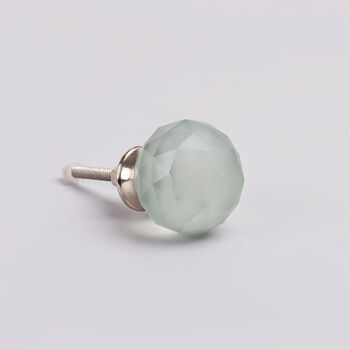 G Decor Diamond Sphere Stylish Matt Glass Knobs, 2 of 9