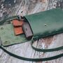 Dark Green Mini Crossbody Handbag, thumbnail 2 of 6
