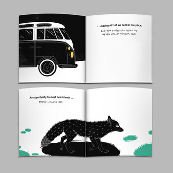 Personalised Camper Van Travel Journal Book, 4 of 10