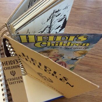 'Heidi's Children' Upcycled Notebook, 2 of 7