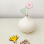 Hand Painted Wooden Flower Stems, thumbnail 4 of 7