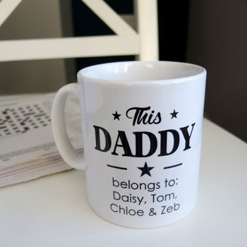 Personalised This Daddy Mug, 3 of 7