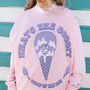 What's The Scoop Women's Graphic Sweatshirt, thumbnail 1 of 4