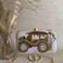 Doli Car Pink Handcrafted Rectangular Clutch Bag, thumbnail 1 of 10