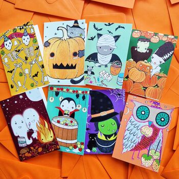 'Trick Or Treat' Greeting Card, 3 of 3