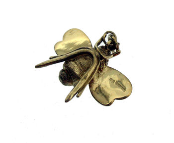 Sterling Silver Or Gold Bumble Bee Charm, 4 of 5