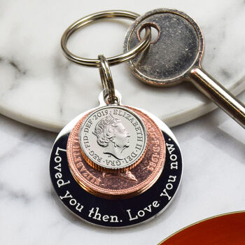 'loved You Then Love You Now' Keyring By Mw Studio ...