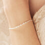 Personalised Organic Vegan Pearl Bracelet, thumbnail 1 of 4