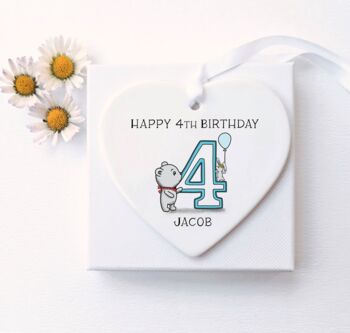 4th Birthday Gift, Personalised Keepsake, Child's Keepsake, 2 of 2