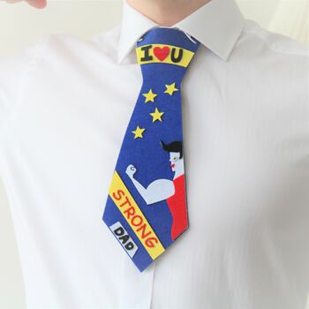 Fathers Day Superdad Gift Tie, 2 of 10