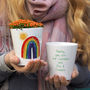Mother's Day Rainbow Personalised Plant Pot Gift, thumbnail 1 of 3