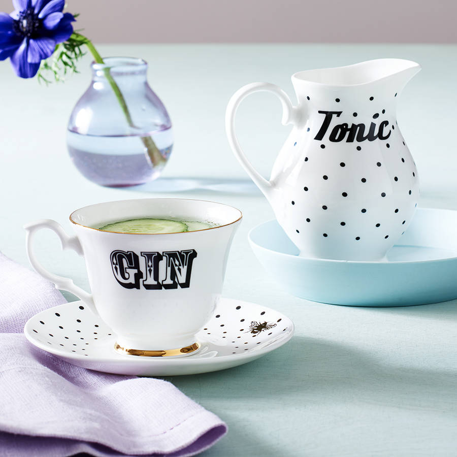 'Gin And Tonic' Tea Set, 1 of 7