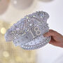 Rhinestone And Pearl Embellished 18th Birthday Hat, thumbnail 1 of 3