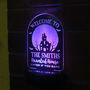 Personalised Haunted House Solar Light – Outdoor Halloween Decoration, thumbnail 6 of 9