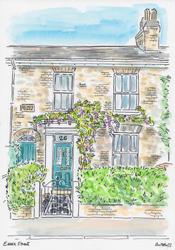 Personalised House Portrait, 9 of 12